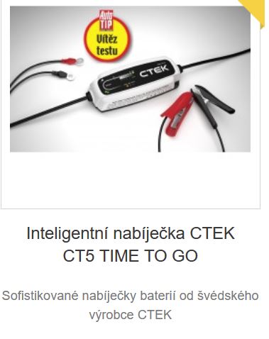 Recenze nabíječky autobaterií CTEK MXS 5.0 new - Portál řidiče