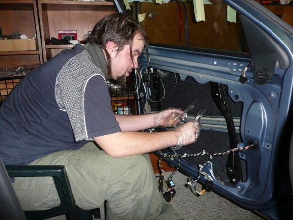 Škoda Octavia II Combi installation