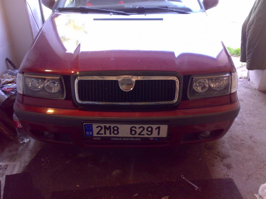 vestavba světel z pola..nakonec z toho sešlo