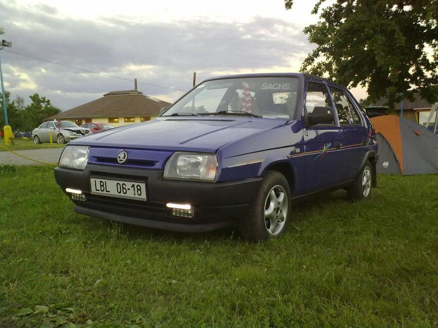 Můj Mazel. Škoda Favortit 135L.
