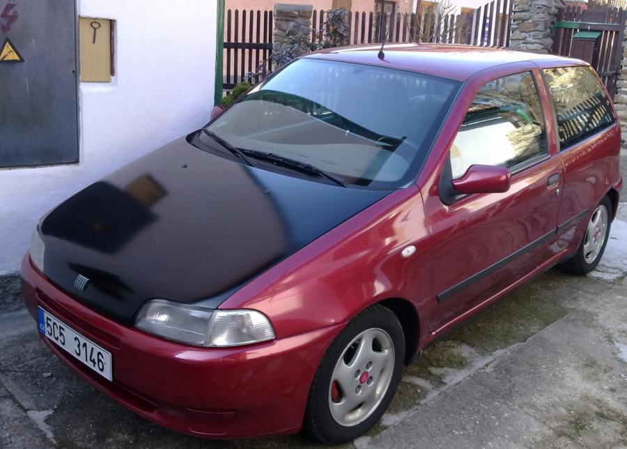 kapota 70% mat, barva Rosso bright metal :D